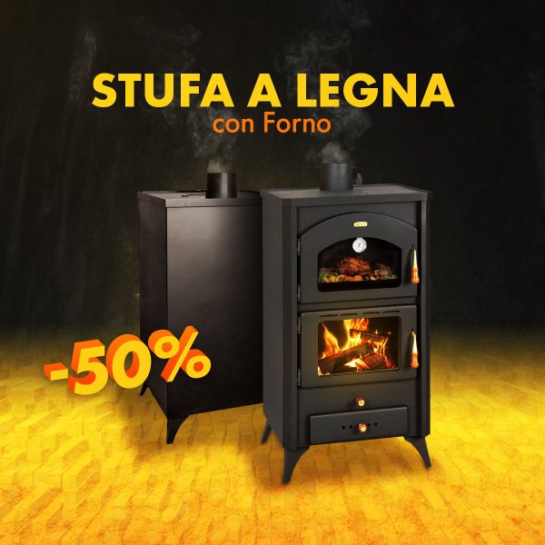 Stufa a Legna con Forno FG R 14,2kW ECO DESIGN 2022 EEK-A